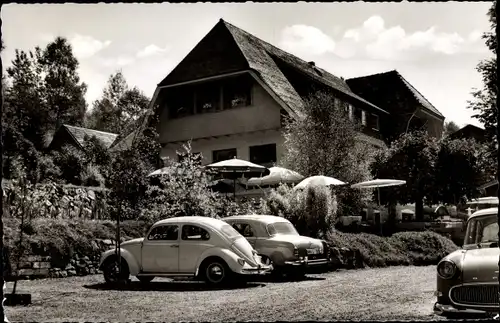 Ak Häusern im Schwarzwald, Gasthof Albtalblick