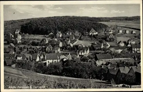 Ak Nieder Ramstadt Mühltal im Odenwald, Panorama, Villenkolonie