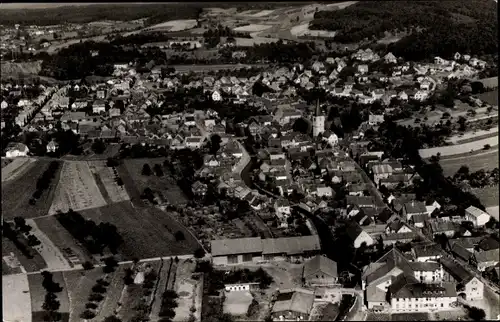 Ak Nieder Ramstadt Mühltal im Odenwald, Fliegeraufnahme