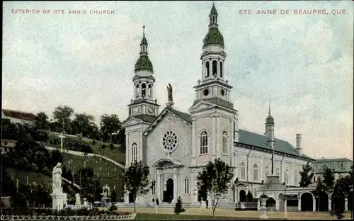 Ak Sainte Anne de Beaupré Québec Kanada, Ste. Ann's Church