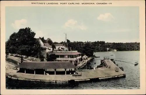 Ak Port Carling Muskoka Lakes Ontario Kanada, Whiting's Landing