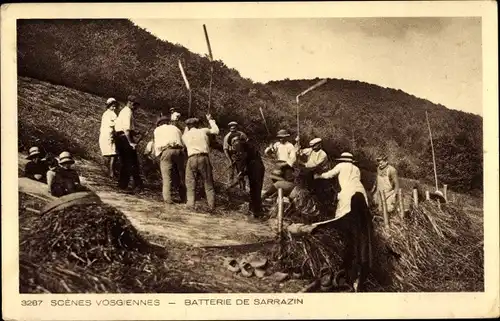 Ak Vosges Frankreich, Batterie de Sarrazin