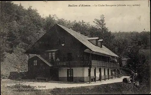 Ak Ballon d'Alsace Vosges, Le Chalet Bonaparte