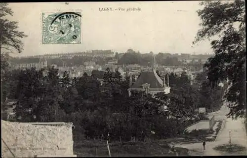 Ak Lagny Seine et Marne, Vue generale