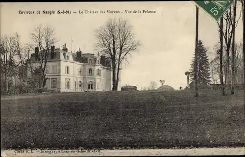 Ak Nangis Seine et Marne, Le Chateau des Moyeux