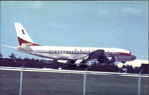 Ak Passagierflugzeug National Airlines Douglas DC 8
