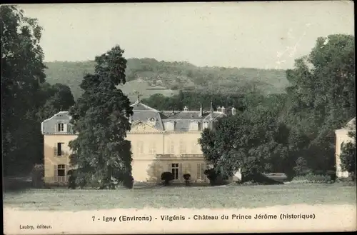 Ak Massy Essonne, Château Vilgénis, Chateau du Prince Jerome