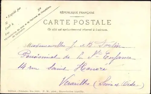 Ak Bures Essonne, L'Eglise