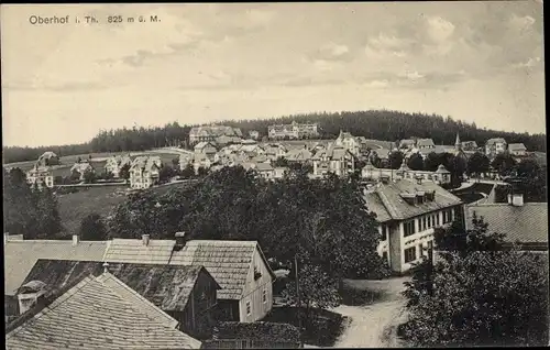 Ak Oberhof im Thüringer Wald, Blick auf den Ort