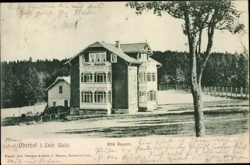 Ak Oberhof im Thüringer Wald, Villa Augusta