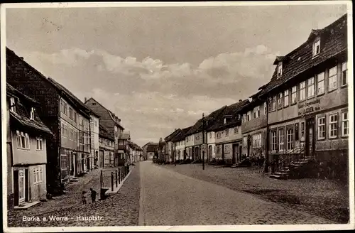 Ak Berka an der Werra Thüringen, Hauptstraße, Handlung
