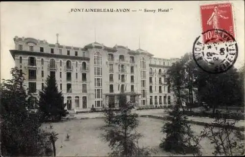 Ak Fontainebleau Avon Seine et Marne, Savoy Hotel