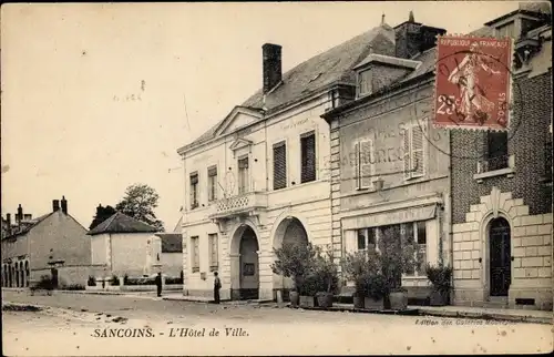 Ak Sancoins Cher, L'Hôtel de Ville