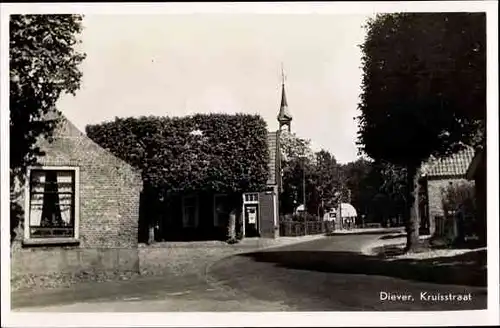 Ak Diever Drenthe Niederlande, Kruisstraat