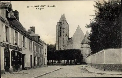 Ak Morigny Essonne, Église