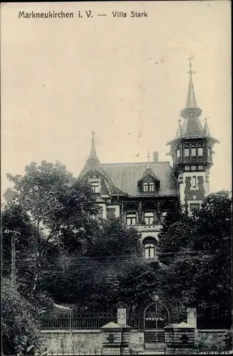 Ak Markneukirchen im Vogtland, Villa Stark