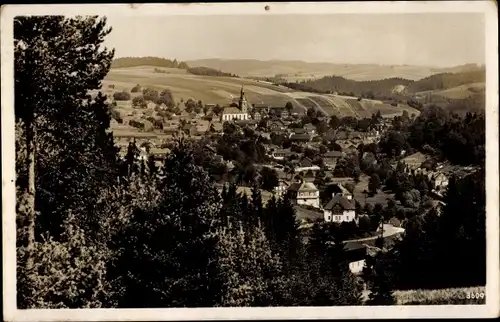 Ak Wurzbach in Thüringen, Panorama