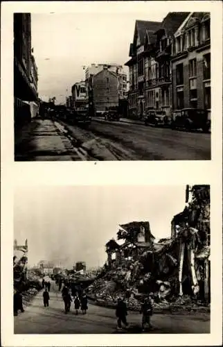 Ak Caen Calvados, La rue du 11 Novembre, de creation moderne