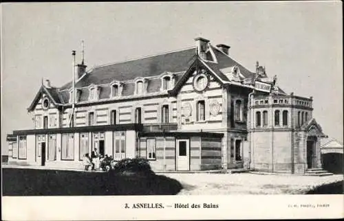 Ak Asnelles Calvados, Hotel des Bains