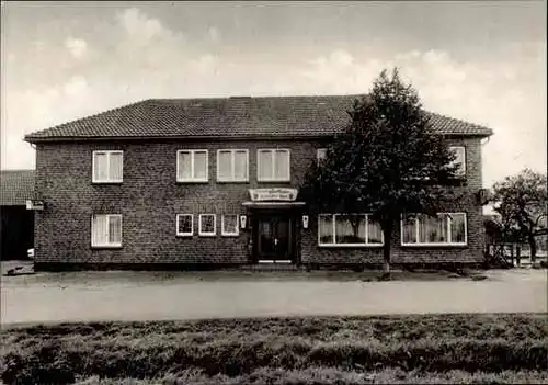 Ak Klein Lessen Sulingen, Thiermann's Gasthaus