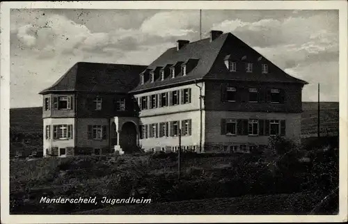 Ak Manderscheid in der Eifel Rheinland Pfalz, Jugendheim