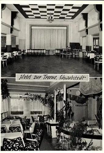 Ak Schwabstedt Schleswig Holstein, Hotel zur Treene