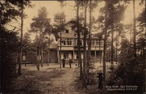 Ak Bad Gottleuba Berggießhübel in Sachsen, Berg Hotel, Augustusberg