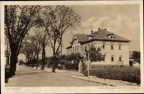 Ak Dahlen in Sachsen, Haushaltungsschule