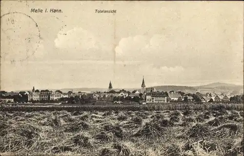 Ak Melle in Niedersachsen, Gesamtansicht