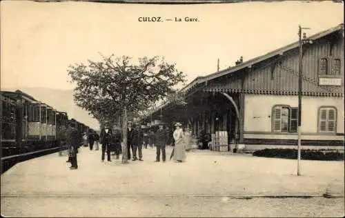 Ak Culoz Ain, La Gare
