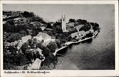 Ak Dobbertin Kreis Ludwigslust Parchim, Fliegeraufnahme von der Klosterkirche