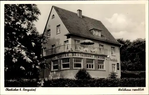 Ak Oberbieber Rengsdorf in Rheinland Pfalz, Waldhaus Fernblick