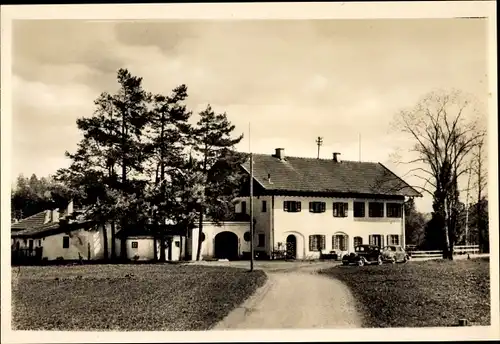 Ak Moosrain Gmund am Tegernsee, Fremdenheim Bei Peters