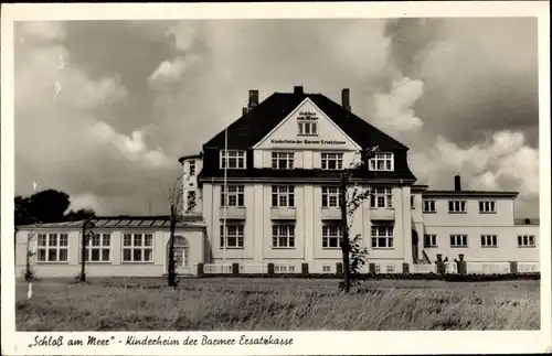 Ak Wyk auf Föhr Nordfriesland, Kinderheim, Schloss am Meer