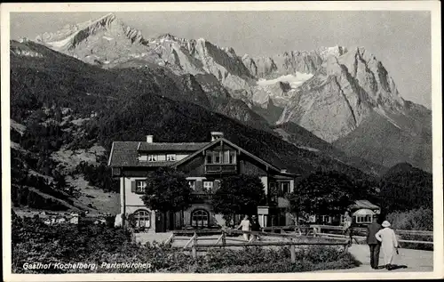 Ak Garmisch Partenkirchen in Oberbayern, Restaurant Kochelberg