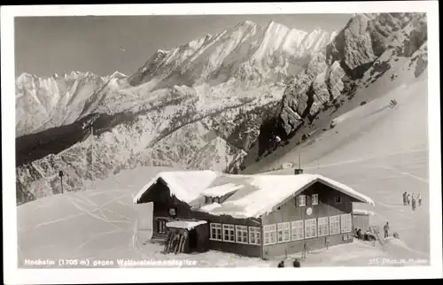 Ak Garmisch Partenkirchen in Oberbayern, Hochalm