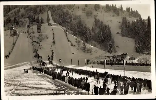 Ak Garmisch Partenkirchen in Oberbayern, Olympiaschanze