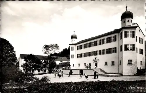 Ak Pfünz Walting Oberbayern, Blick auf das Jugendhaus