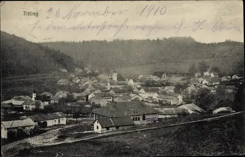 Ak Titting in Oberbayern, Gesamtansicht