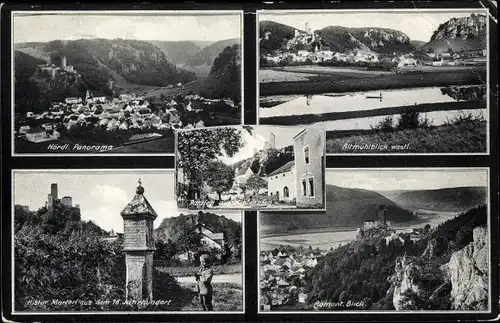 Ak Kipfenberg in Oberbayern, Panorama, Altmühlblick, Ruine