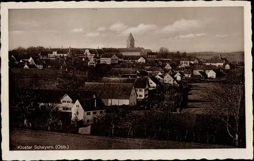 Ak Scheyern in Oberbayern, Gesamtansicht, Kloster