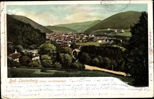 Litho Bad Lauterberg im Harz, Gesamtansicht