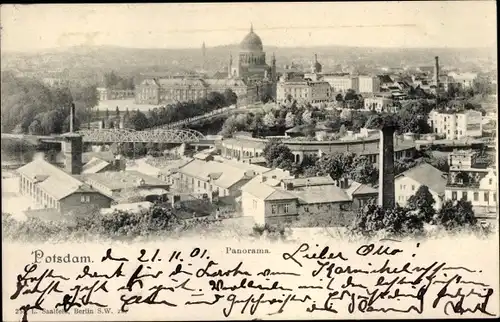 Ak Potsdam in Brandenburg, Panorama