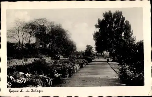 Ak Hagen in Westfalen, Funke Anlage