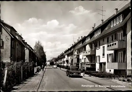 Ak Kenzingen im Breisgau Baden, Hebelstraße