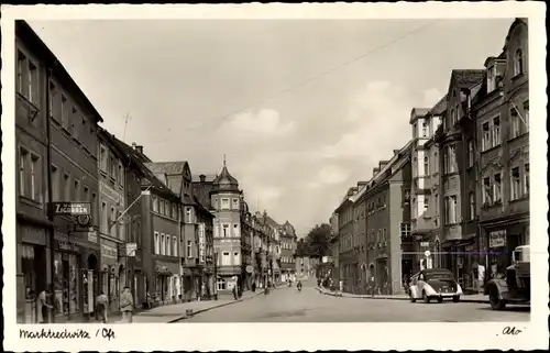 Ak Marktredwitz im Fichtelgebirge, Straße, Wagner Zigarren