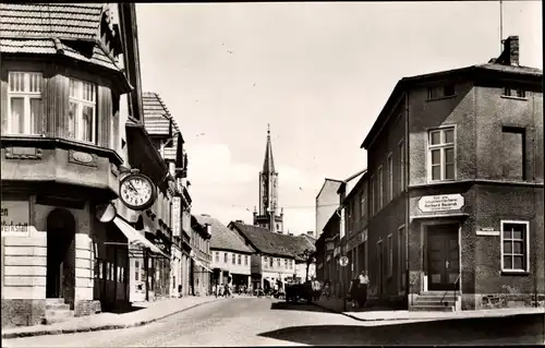 Ak Fürstenberg an der Havel, Ernst Thälmann Straße