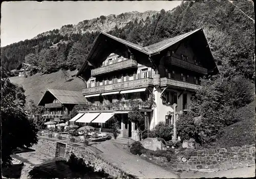 Ak Champéry Kanton Wallis, Hotel Beau Sejour