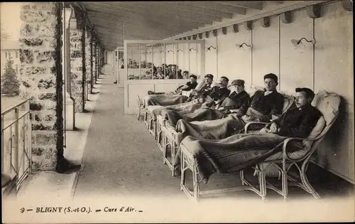 Ak Bligny Essonne, Sanatorium, Cure d'Air