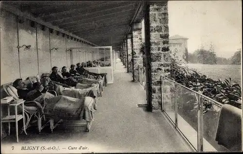 Ak Bligny Essonne, Sanatorium, Cure d'Air